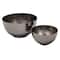 Hello Honey® Silver Finish Round Hammered Metal Bowl Set